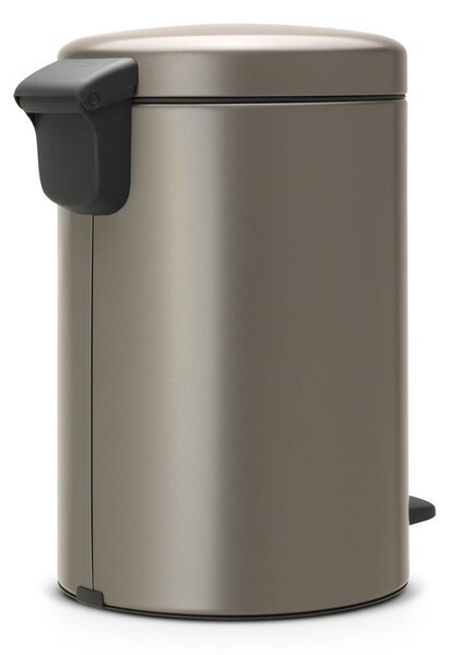 Siva željezna kanta za smeće s pedalom 12 l NewIcon – Brabantia