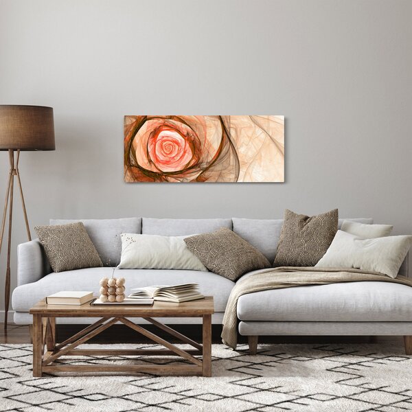 Slika - Ruža umjetničkog duha (120x50 cm)