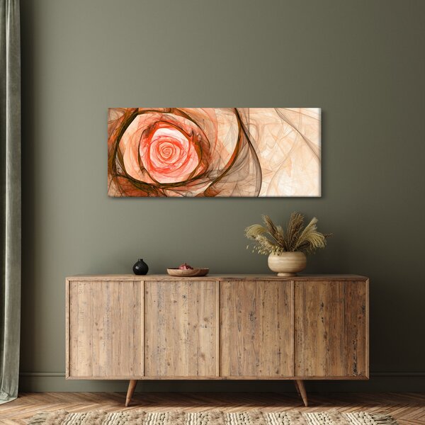 Slika - Ruža umjetničkog duha (120x50 cm)