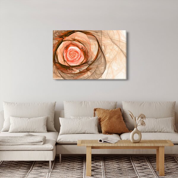 Slika - Ruža umjetničkog duha (90x60 cm)