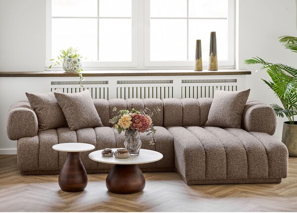 Zondo.hr Kutna garnitura (D) Aeaveta 2 (smeđa). Akcija -20%. 1147294