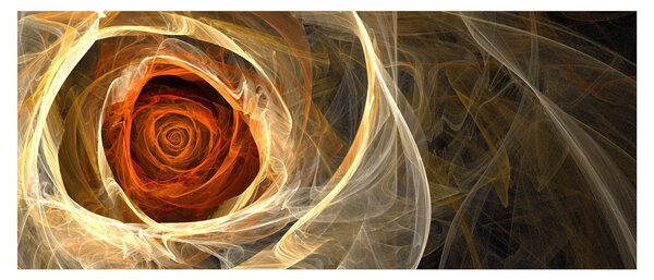 Slika - Ruža umjetničkog duha (120x50 cm)