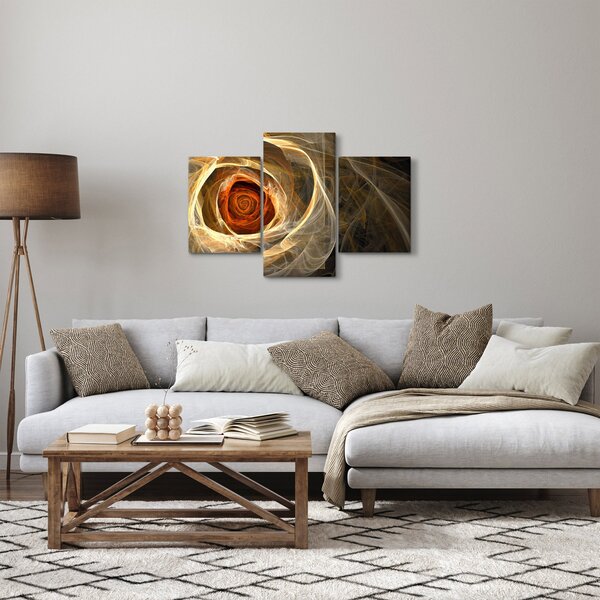Slika - Ruža umjetničkog duha (90x60 cm)