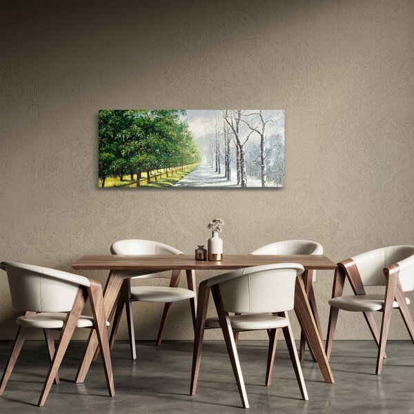 Slika - Zima ili ljeto (120x50 cm)