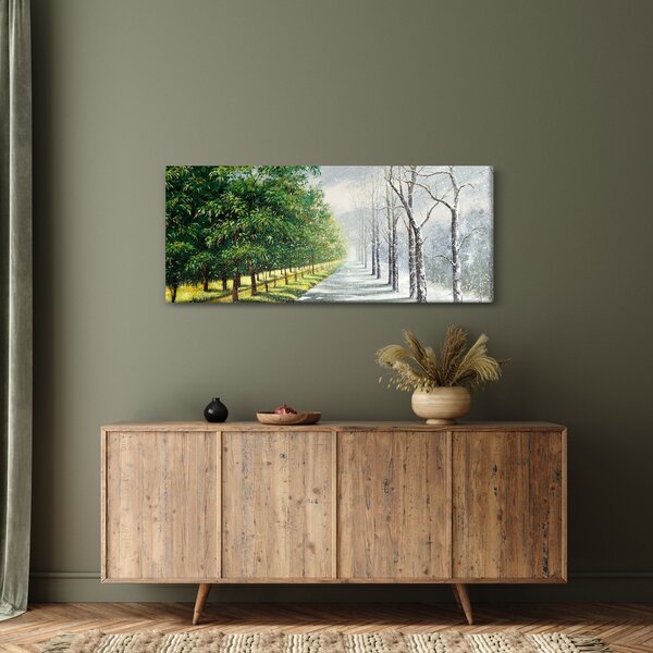 Slika - Zima ili ljeto (120x50 cm)