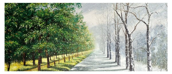 Slika - Zima ili ljeto (120x50 cm)