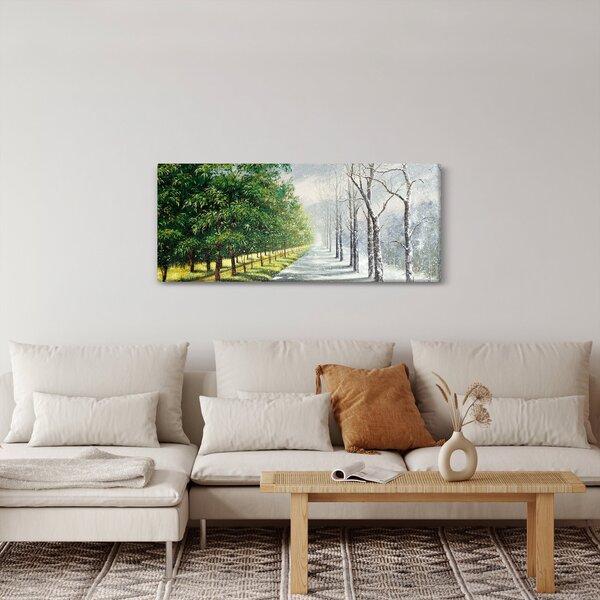 Slika - Zima ili ljeto (120x50 cm)
