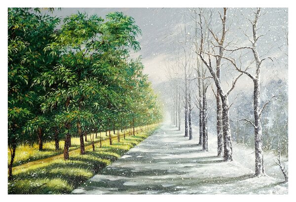 Slika - Zima ili ljeto (90x60 cm)