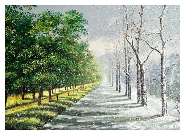 Slika - Zima ili ljeto (70x50 cm)