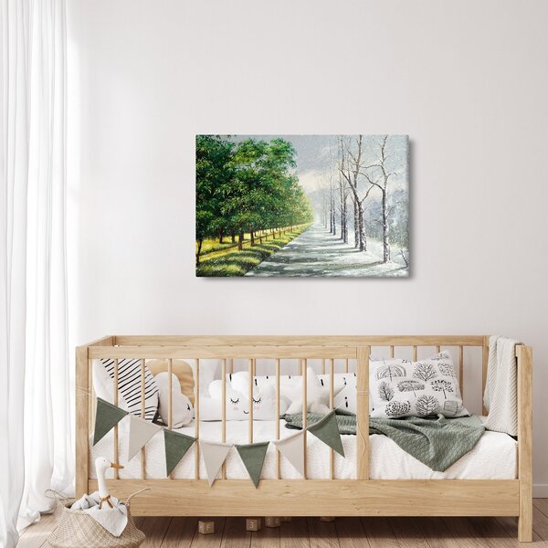 Slika - Zima ili ljeto (90x60 cm)