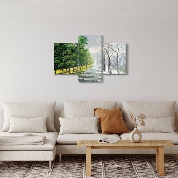 Slika - Zima ili ljeto (90x60 cm)