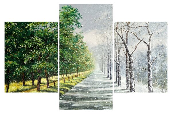 Slika - Zima ili ljeto (90x60 cm)