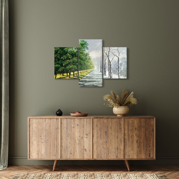 Slika - Zima ili ljeto (90x60 cm)