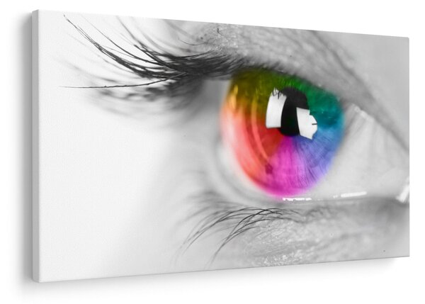Slika - Iris oka (90x60 cm)