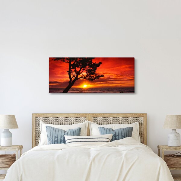 Slika - Zalazak sunca (120x50 cm)