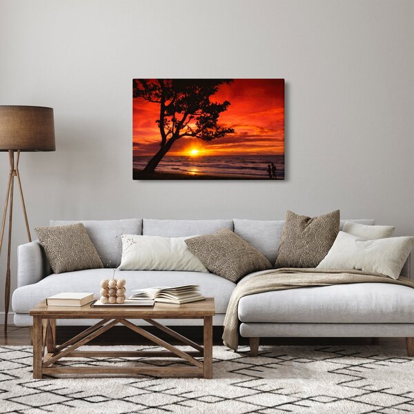 Slika - Zalazak sunca (90x60 cm)