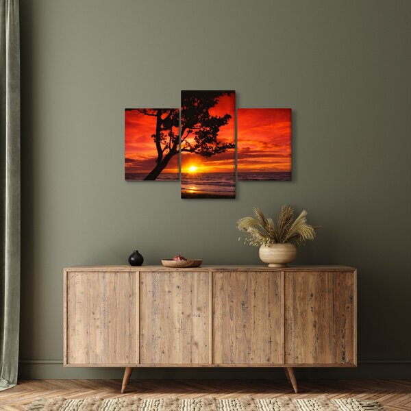 Slika - Zalazak sunca (90x60 cm)