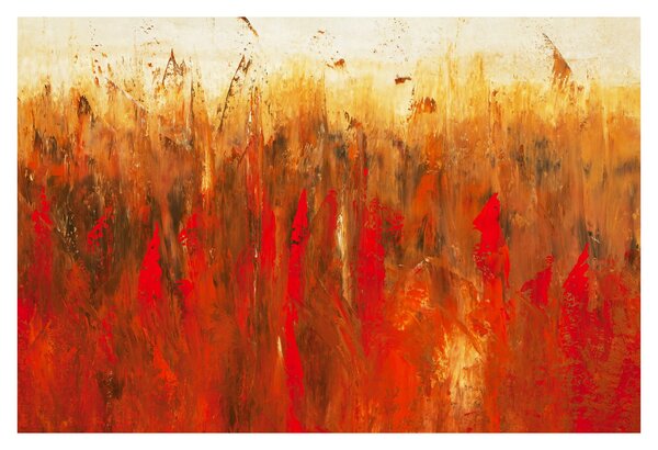 Slikanje naslikane apstrakcije (90x60 cm)