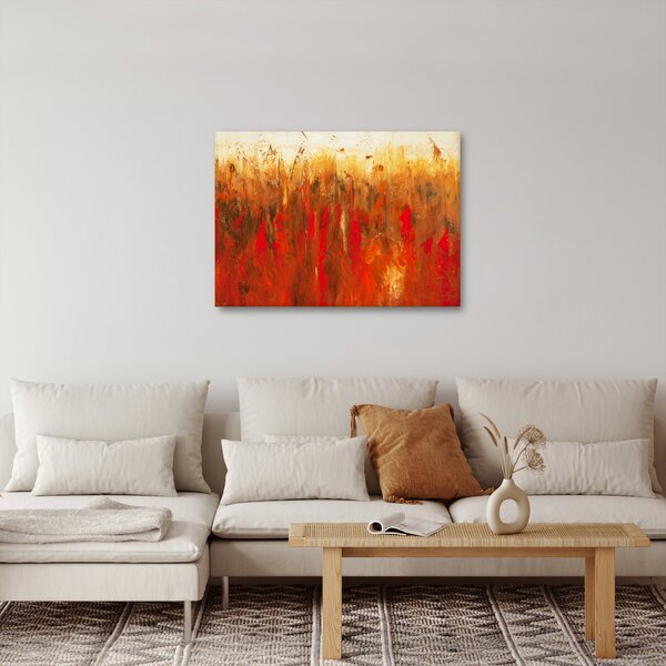 Slikanje naslikane apstrakcije (70x50 cm)