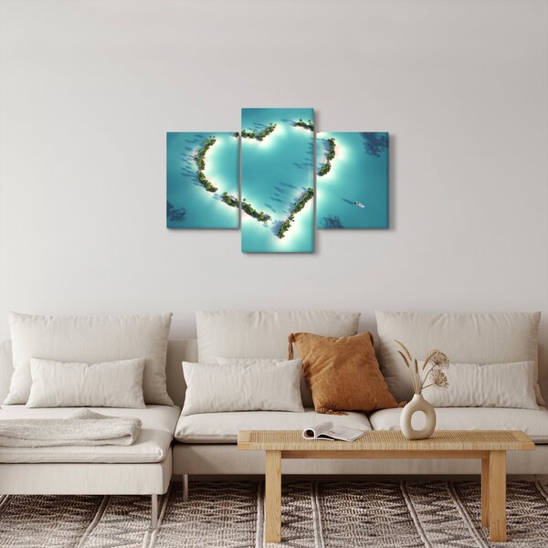 Slika - Otoci srca (90x60 cm)