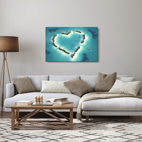 Slika - Otoci srca (90x60 cm)