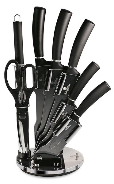 BerlingerHaus - Set noževa od nehrđajućeg čelika u stalku 7 kom crna