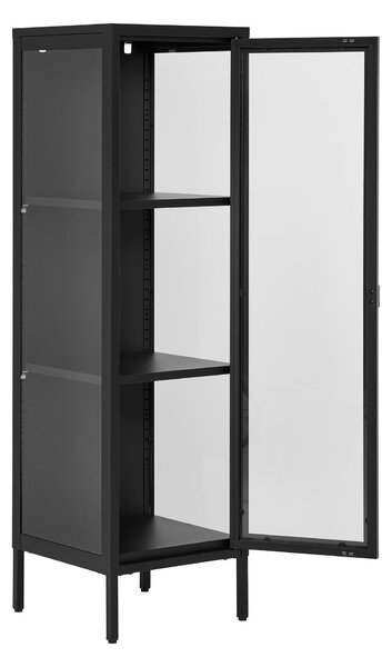 Zondo.hr Uska vitrina Brisbane Bisalia 7 (crna). Akcija -20%. 1147619