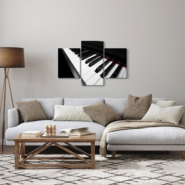 Slika klavirskih tipki (90x60 cm)