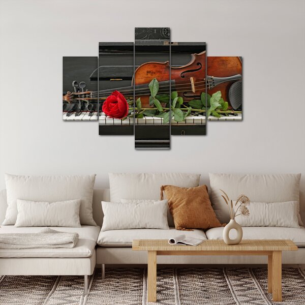 Slika - Sjećanje na glazbenika (150x105 cm)
