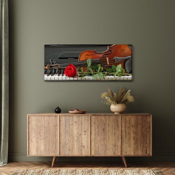 Slika - Sjećanje na glazbenika (120x50 cm)
