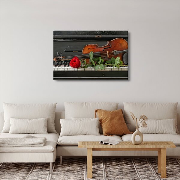 Slika - Sjećanje na glazbenika (90x60 cm)