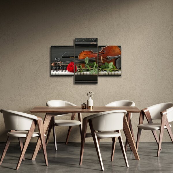 Slika - Sjećanje na glazbenika (90x60 cm)