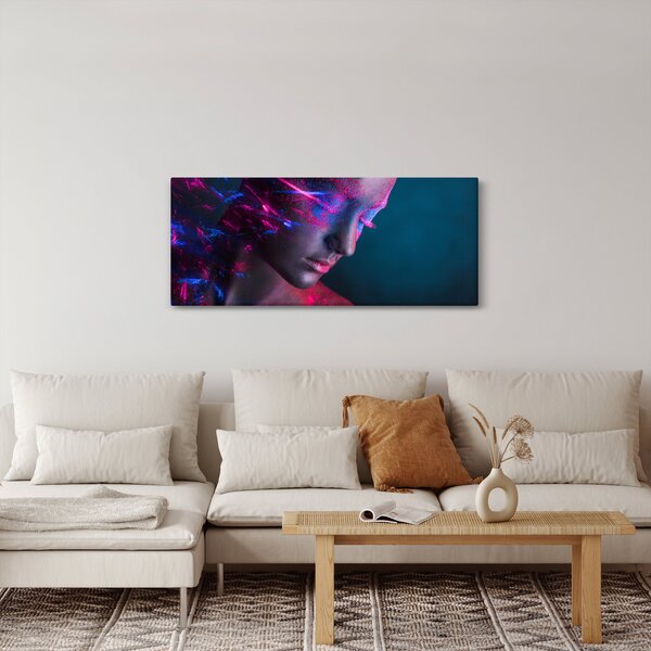 Blistava slika žene (120x50 cm)
