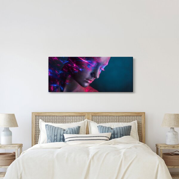 Blistava slika žene (120x50 cm)