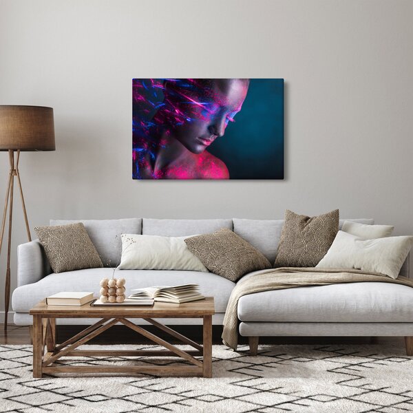 Blistava slika žene (90x60 cm)