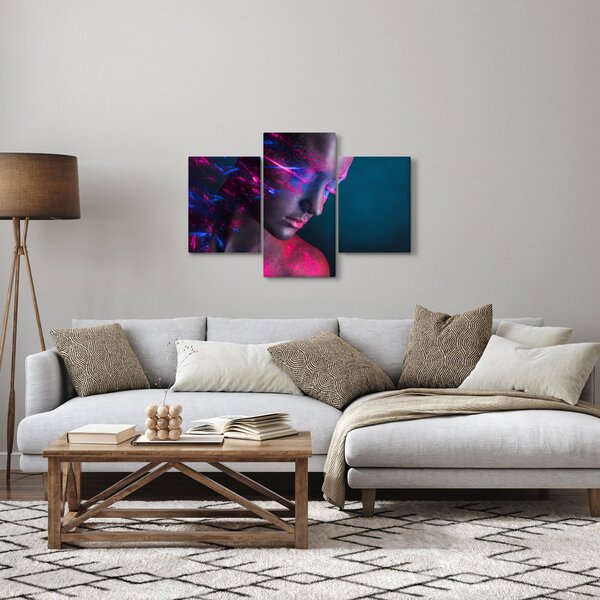 Blistava slika žene (90x60 cm)
