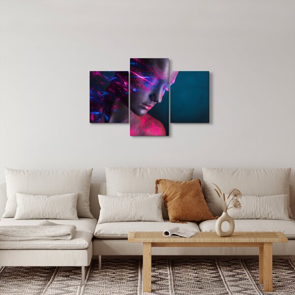 Blistava slika žene (90x60 cm)