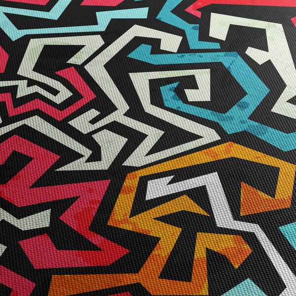 Slika grafičke apstrakcije (150x105 cm)