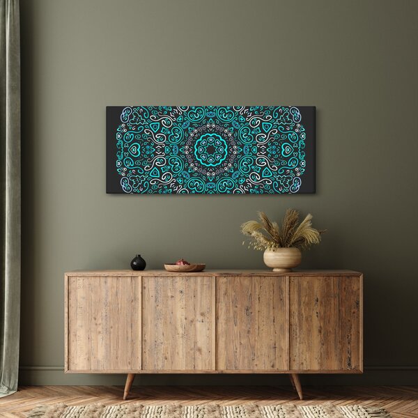 Slika ornamentalne apstrakcije (120x50 cm)