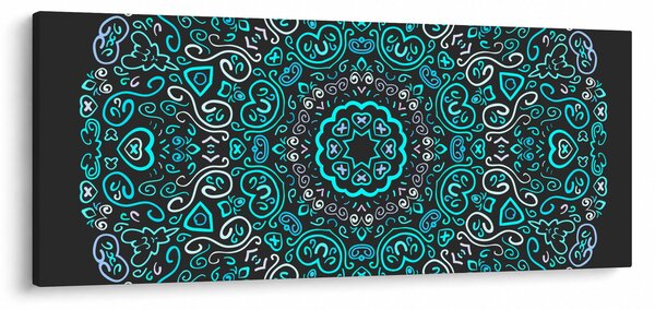 Slika ornamentalne apstrakcije (120x50 cm)