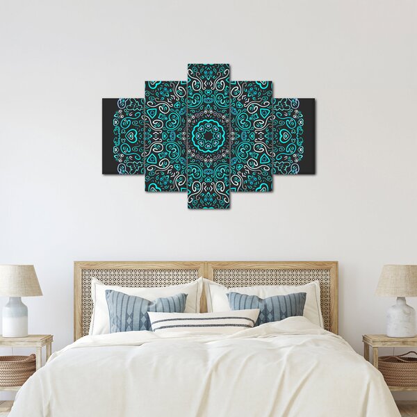 Slika ornamentalne apstrakcije (150x105 cm)