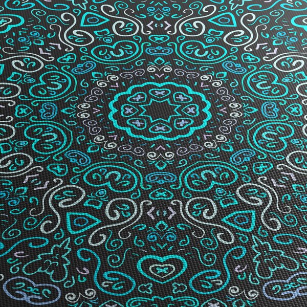 Slika ornamentalne apstrakcije (90x60 cm)