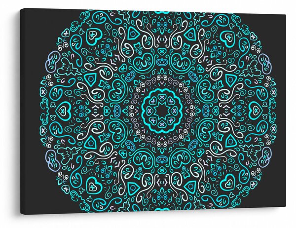 Slika ornamentalne apstrakcije (70x50 cm)
