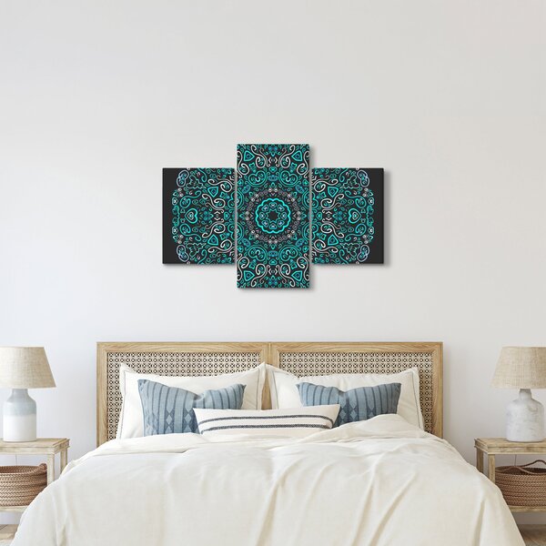 Slika ornamentalne apstrakcije (90x60 cm)