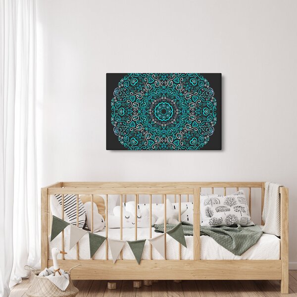 Slika ornamentalne apstrakcije (90x60 cm)