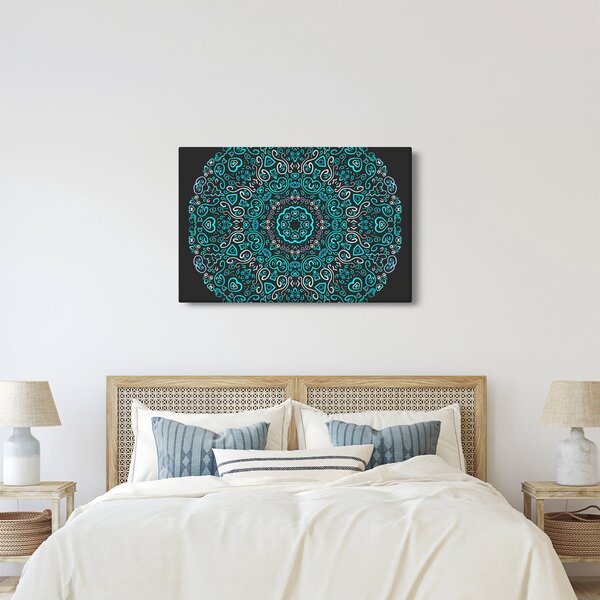 Slika ornamentalne apstrakcije (90x60 cm)