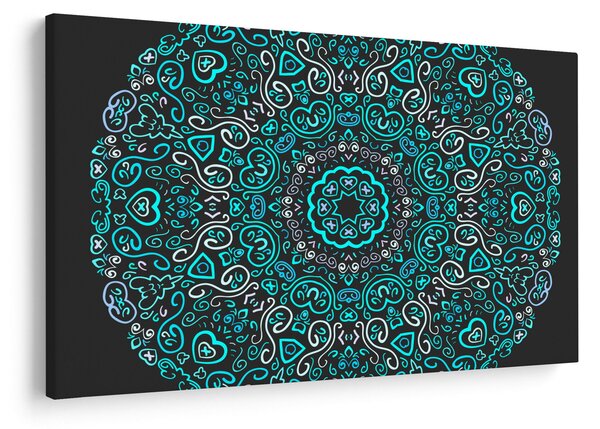 Slika ornamentalne apstrakcije (90x60 cm)