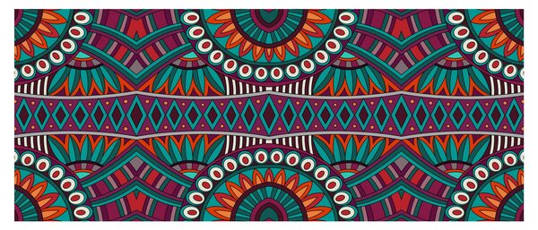 Slika ornamentalne apstrakcije (120x50 cm)
