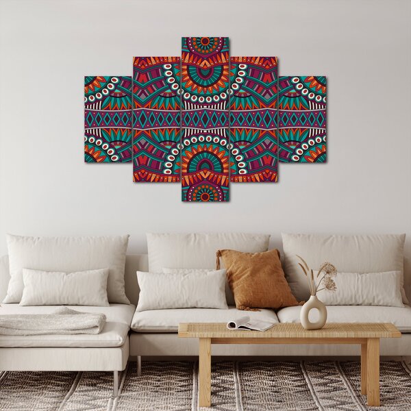 Slika ornamentalne apstrakcije (150x105 cm)