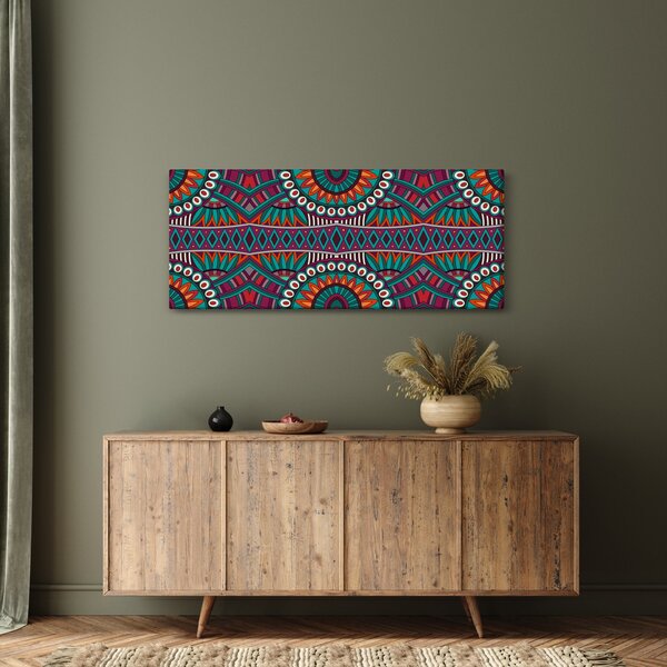Slika ornamentalne apstrakcije (120x50 cm)